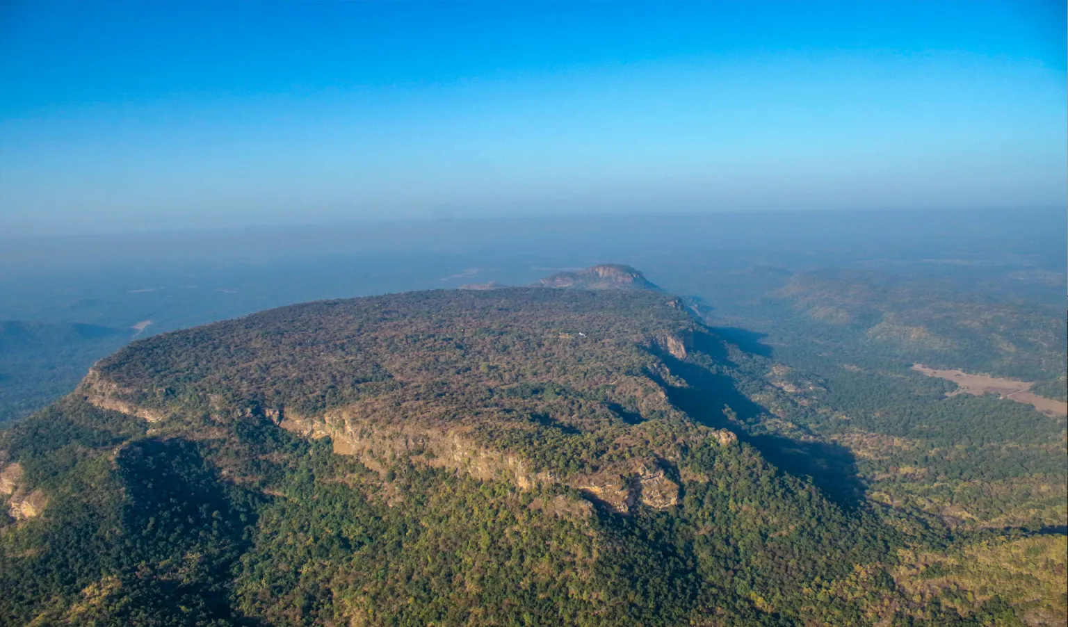 Lush landscape of Kanha
